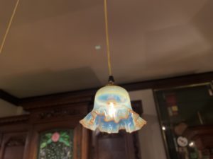 ヴァセリンガラス (NEW) アンティーク ヴァセリンガラス・ランプシェード – 71049 (SOLD)｜ヴァセリンランプ 西洋・アンティーク家具の専門店「家具のこばやし」- 福島県福島市アンナガーデン