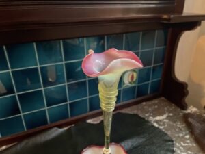 ヴァセリンガラス (NEW) アンティーク ヴァセリンガラス・センターピース – 5871284｜ヴァセリンランプ 西洋・アンティーク家具の専門店「家具のこばやし」- 福島県福島市アンナガーデン