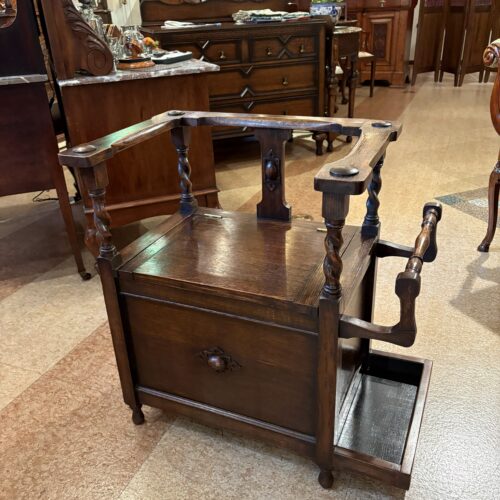 アンティーク家具 アンティークホールシート -75037｜ヴァセリンランプ 西洋・アンティーク家具の専門店「家具のこばやし」- 福島県福島市アンナガーデン