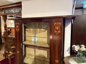 アンティーク家具 アンティークキャビネット -68084｜ヴァセリンランプ 西洋・アンティーク家具の専門店「家具のこばやし」- 福島県福島市アンナガーデン