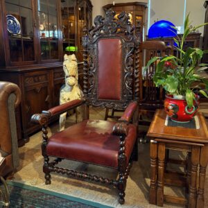 アンティーク家具 アンティークアームチェア -66008(NEW)｜ヴァセリンランプ 西洋・アンティーク家具の専門店「家具のこばやし」- 福島県福島市アンナガーデン